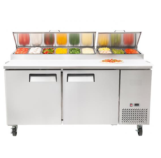 Atosa MPF8202GR Pizza Prep Salad Fridge 1700mm