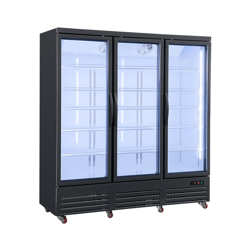 Unifrost HVR33b 3-Door Hinged Display Chiller – 1480L, Frost-Free