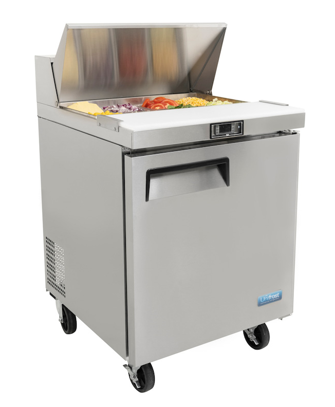 ATOSA MSF8301GR – Single Door Saladette 700mm