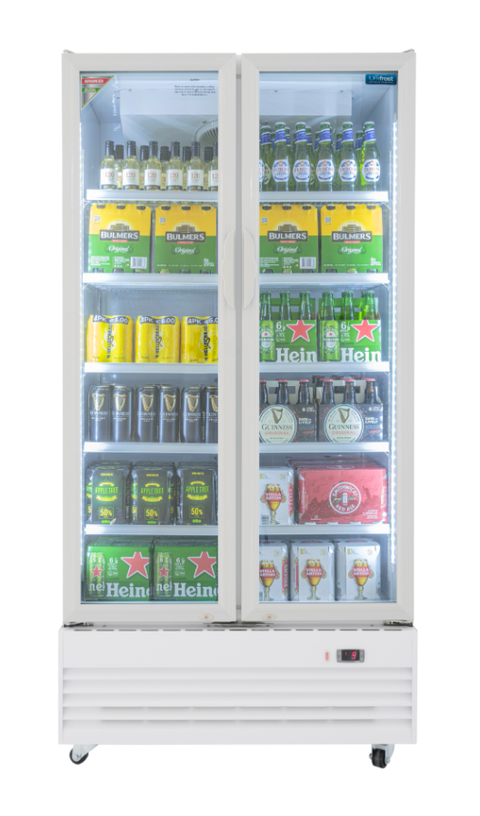 Unifrost GDR1200 Display Fridge – 2 Glass Doors, 949L, Ventilated