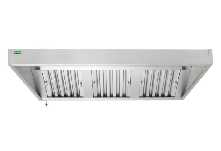 A canopy filter, typically used in hydroponic systems, consisting of a metal frame with filter media.