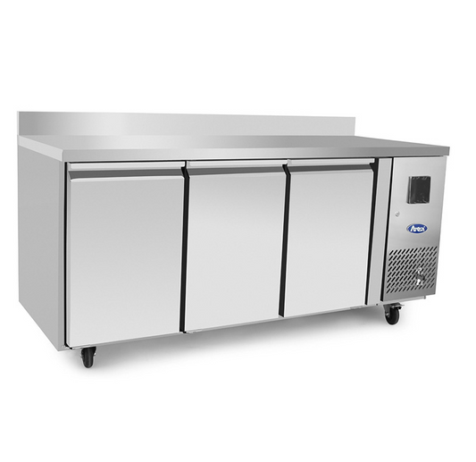 ATOSA FEPF3472GR-BS 3 Door Counter Freezer with Upstand 1795mm