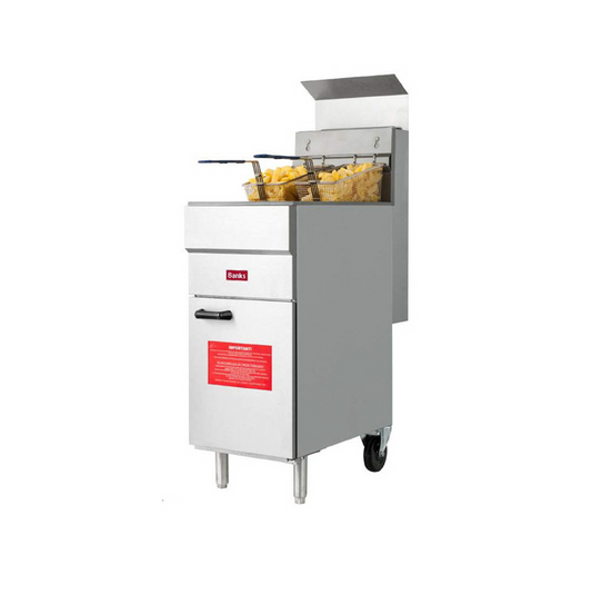 BANKS GF30N Gas Freestanding Fryer – Natural Gas