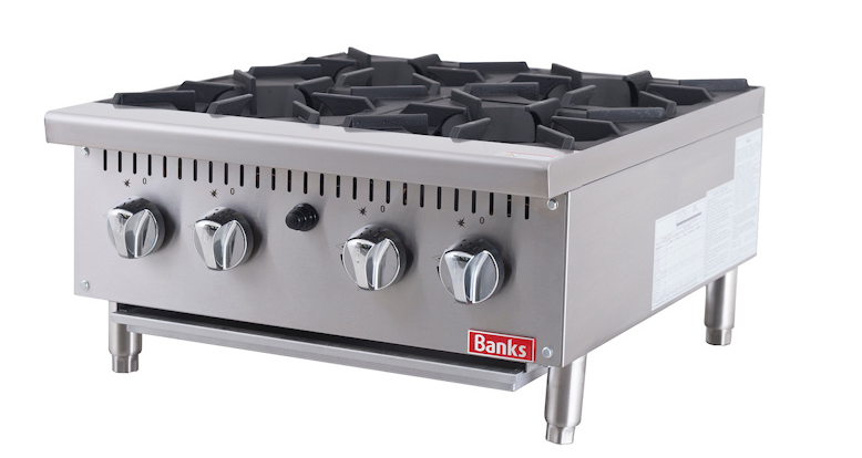 Banks B40H-LPG 4 Ring Gas Hob – LPG, 25kW Output