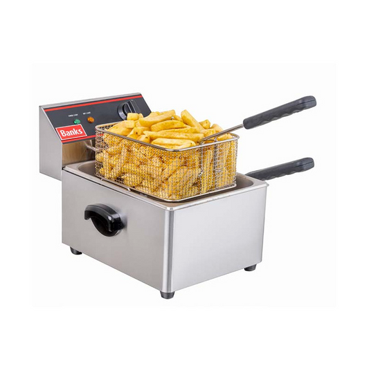 Banks EF6 Single Tank Counter Top Fryer – 6 Litre