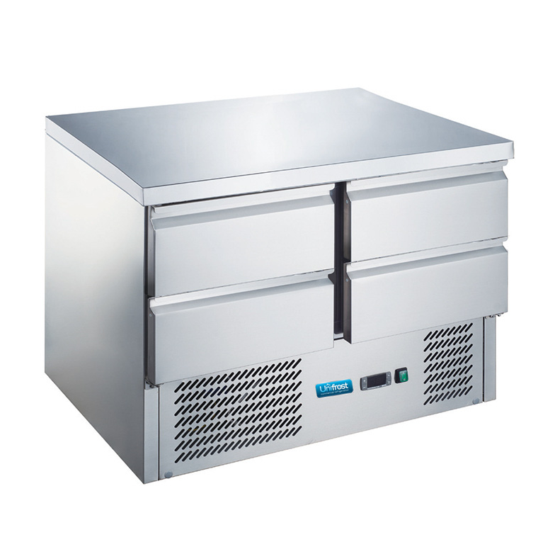 UNIFROST CRS90G-4D 4 DRAWER COMPACT COUNTER REFRIGERATOR