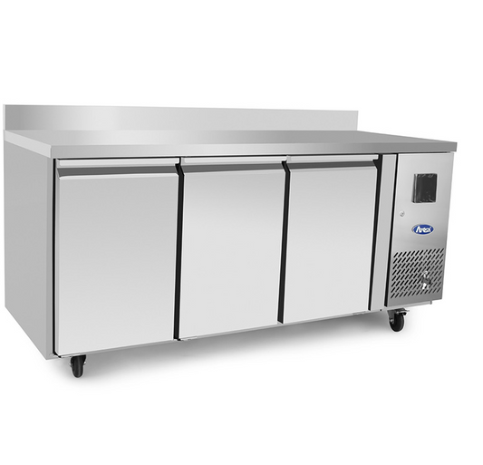 ATOSA R-EPF3432GR13BS 3 DOOR COUNTER FRIDGE GN1/1 1800MM UPSTA