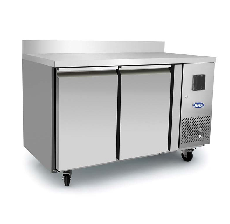 ATOSA R-EPF3422GR13BS 2 DOOR COUNTER FRIDGE GN1/1 1360MM UPSTAND