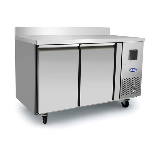 ATOSA R-EPF3422GR13BS 2 DOOR COUNTER FRIDGE GN1/1 1360MM UPSTAND