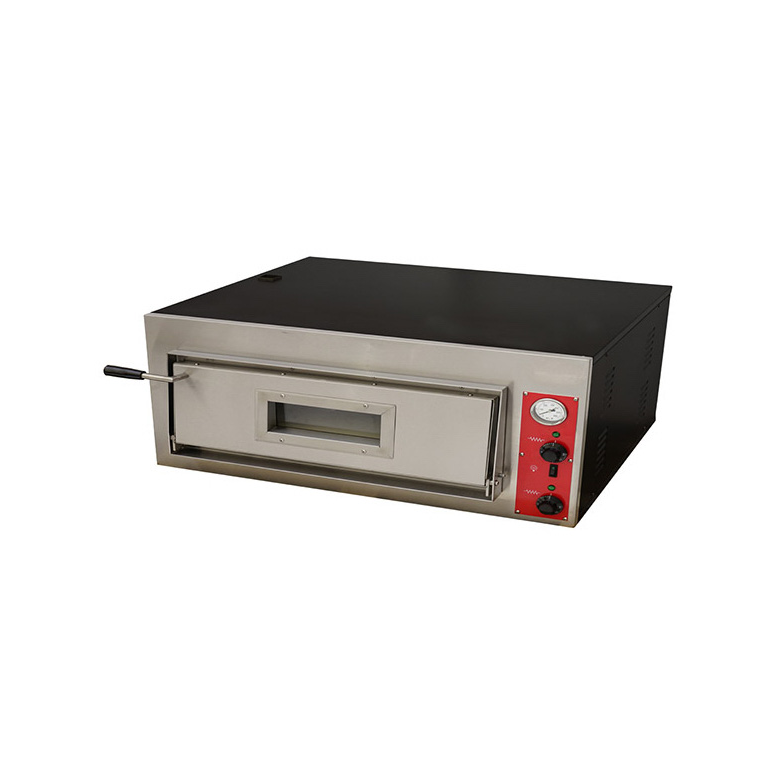 Banks SP6161 Single Deck Pizza Oven – 4 x 12" Capacity, Stone Hearth