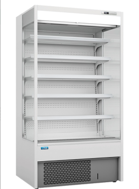 UNIFROST MDD1220 Multideck with Night Blind & Castors – 1220×740×2000 (6 Shelves)