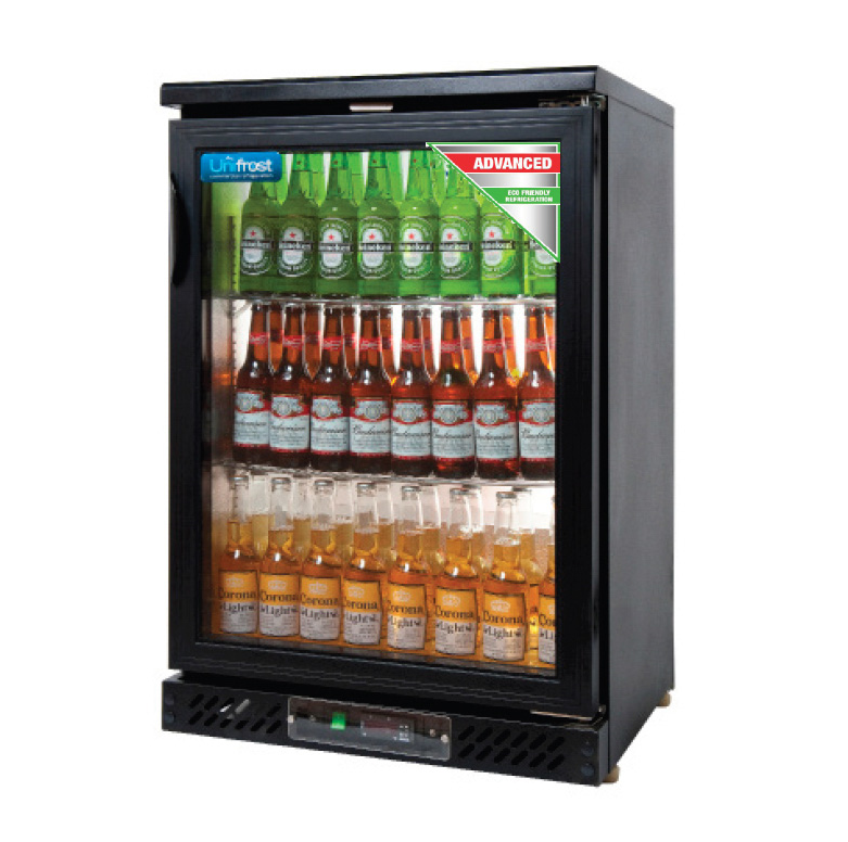 Unifrost BC10HBE Bar Cooler – Compact Single Door, 138L Display