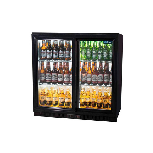 Unifrost BC20SBE Bar Cooler – Sliding Doors, 900mm Wide