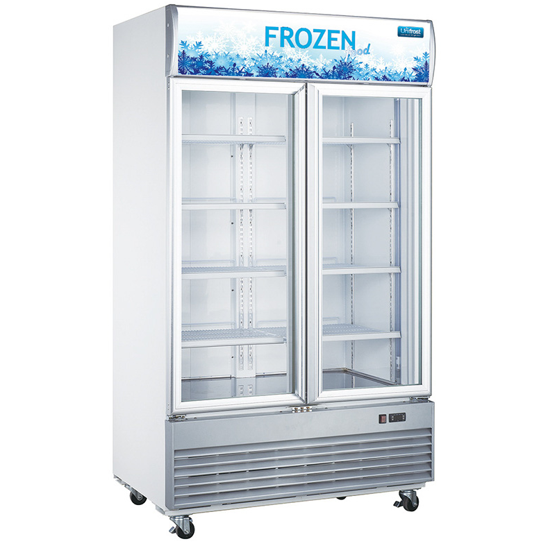 Unifrost GDF1200 Glass Door Freezer – 760L
