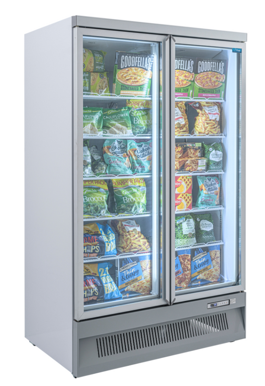 Unifrost HVF2 2 Door Hinged Display Freezer – 1006L