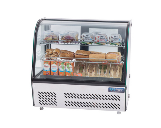 Unifrost RD700 Countertop Cold Display Case – 3-Level LED Cooler