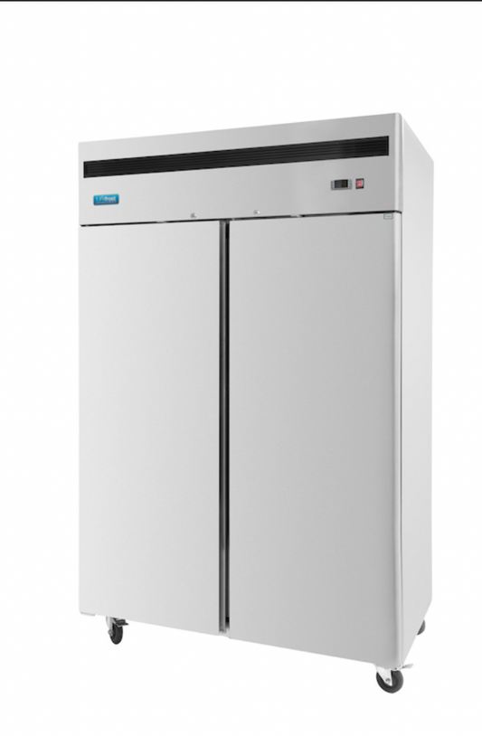 Large Double Door GN 2/1 Refrigerator R1300SVN